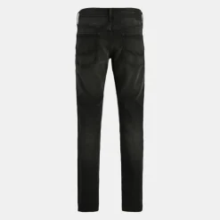 JACK & JONES Jean à boutons black denim glenn taille basse Homme NOIR Sale