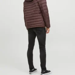 JACK & JONES Jean à boutons black denim glenn taille basse Homme NOIR Sale