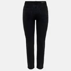 ONLY Jean ajusté onlemel Femme NOIR Outlet