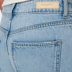 ONLY Jean bleu à strass clair droit Femme BLEU CLAIR Discount