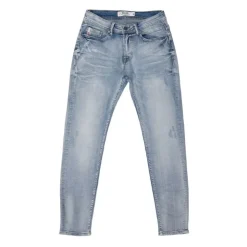 DEELUXE 74 Jean délavé slim Homme BLEU Online