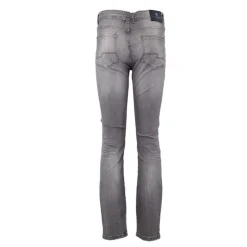 BILL TORNADE Jean brut denim Mexico effet vieilli Homme GRIS