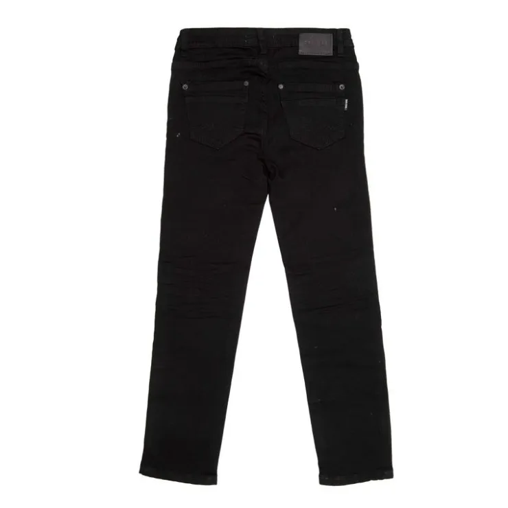 DEELUXE 74 Jean denim ajusté black Carlos Enfant NOIR Sale