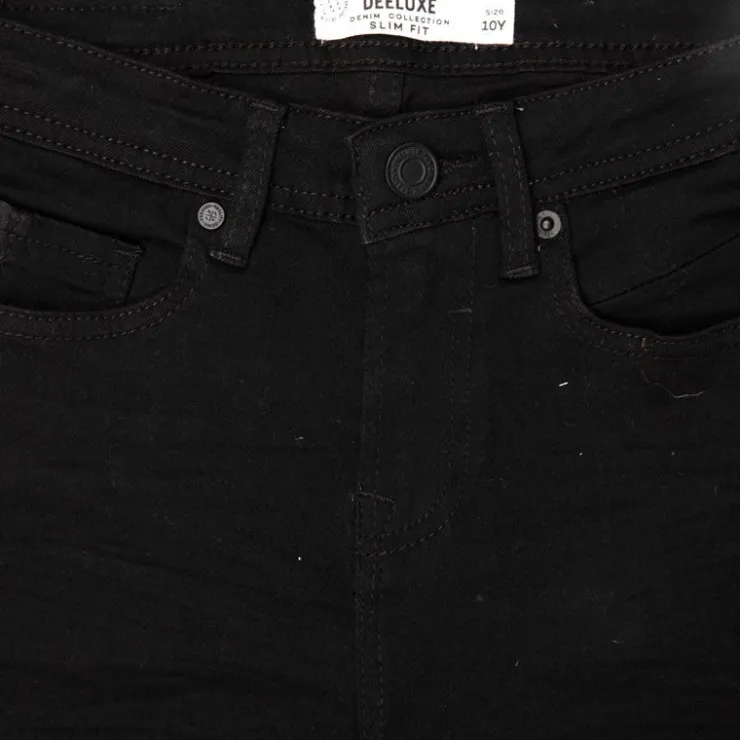 DEELUXE 74 Jean denim ajusté black Carlos Enfant NOIR Sale