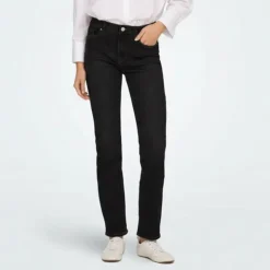 ONLY Jean denim Louie slim Femme NOIR Discount