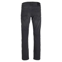 JACK & JONES Jean denim Mike délavé fuselé Homme NOIR Clearance