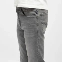 BILL TORNADE Jean denim new york regular Homme GRIS