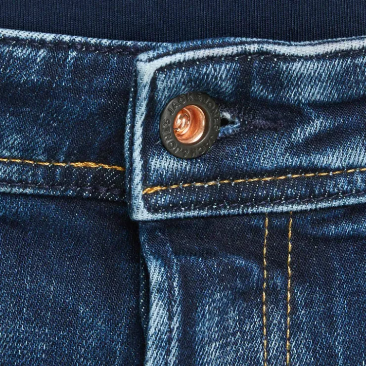 JACK & JONES Jean délavé Homme BLEU FONCE Best