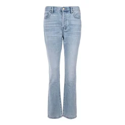 NAGEV Jean droit bleu olivia coton bio Femme BLEU CLAIR Hot