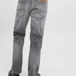 JACK & JONES Jean fuselé mike black denim Homme GRIS Online