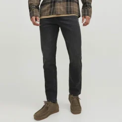 JACK & JONES Jean Mike coupe tapered NOIR Discount