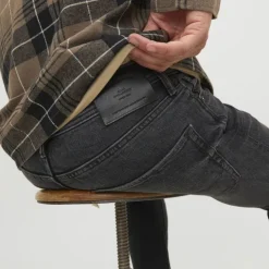 JACK & JONES Jean Mike coupe tapered NOIR Discount