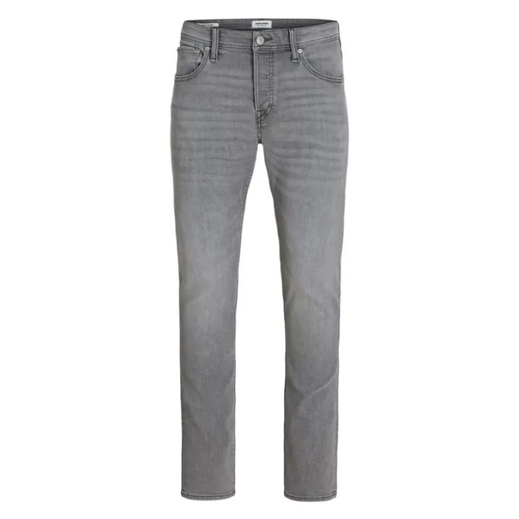 JACK & JONES Jean Mike denim coupe confort Homme GRIS Outlet