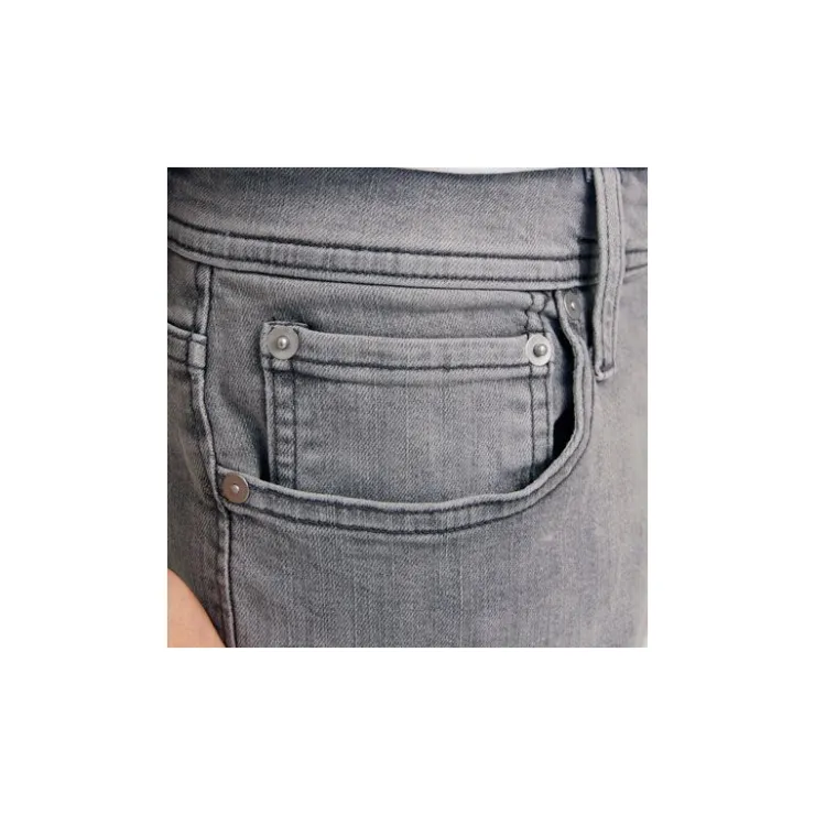 JACK & JONES Jean Mike denim coupe confort Homme GRIS Outlet