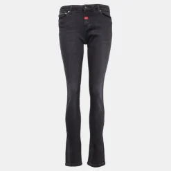 THE NEW DESIGNERS Jean slim taille basse Femme NOIR Discount