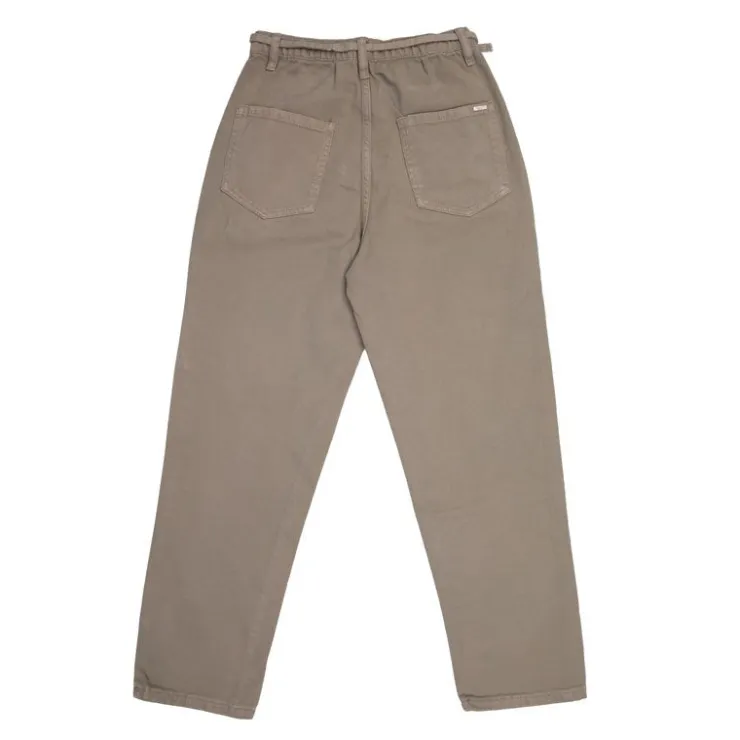 DEELUXE 74 Jean tilleul dounia coton taupe Femme KAKI Clearance