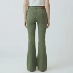 LES TROPEZIENNES PAR M.BELARBI Jeans atlas Femme KAKI New