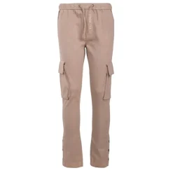 BILL TORNADE Jogging cargo uni 100% coton Homme BEIGE Hot
