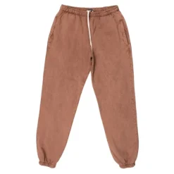 IMPERIAL Jogging couleur chocolat droit en coton Homme MARRON