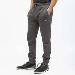 HELVETICA Jogging gaia coton Homme GRIS FONCE Outlet