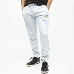 HELVETICA Jogging monaco coton Homme BLEU CLAIR New