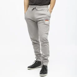 HELVETICA Jogging monaco coton Homme GRIS Sale