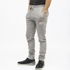 HELVETICA Jogging monaco coton Homme GRIS Sale
