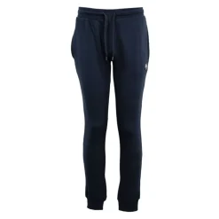 HELVETICA Jogging slim coton avec logo relief Homme BLEU FONCE Sale