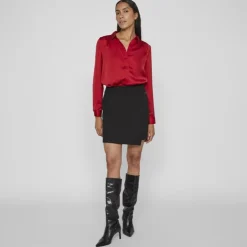 VILA Jupe courte e Femme NOIR New