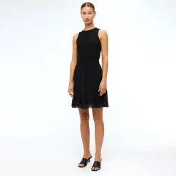 OBJECT Jupe courte e Mila à volants taille élastique Femme NOIR Clearance