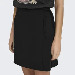 JDY Jupe courte portefeuille Femme NOIR Hot