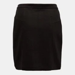 DEELUXE 74 Jupe courte zippée marva black Femme NOIR Discount