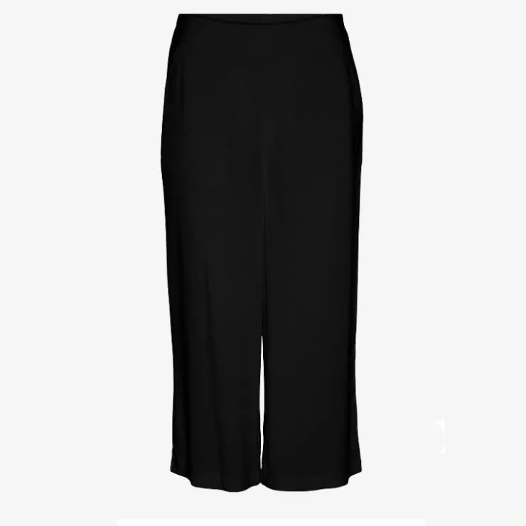 VERO MODA Jupe culotte e taille élastique Femme NOIR Hot