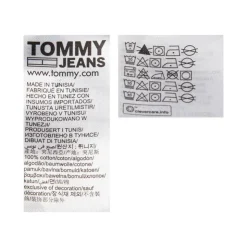 TOMMY HILFIGER Jupe en jean avec broderie en coton Femme BLEU New