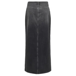 ONLY Jupe en jeans longue onlcilla en coton Femme GRIS FONCE Discount