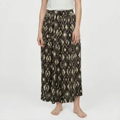 LES TROPEZIENNES PAR M.BELARBI Jupe ikat élastique imprimé Femme NOIR Online
