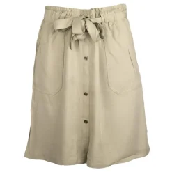 DEELUXE 74 Jupe à bouton poches plaquées Femme KAKI Discount