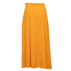 ANTIK BATIK Jupe longue élastique magoo fleurs brodées Femme ORANGE CLAIR Hot