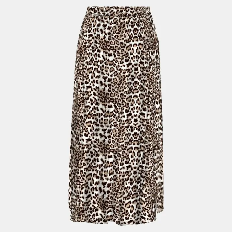 VERO MODA Jupe maxi à motif léopard easy joy Femme MARRON Online
