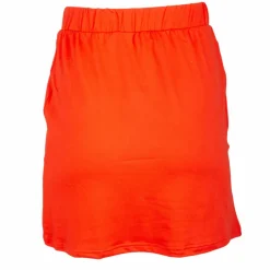 VERO MODA Jupe mi longue droite Femme ORANGE New
