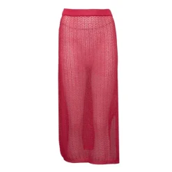 ANTIK BATIK Jupe mi longue shany crochet Femme ROSE Best