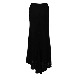 HOLLY AND JOEY Jupe roma longue en dentelle Femme NOIR Discount