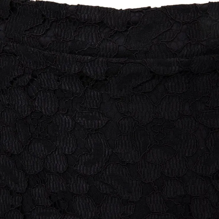 HOLLY AND JOEY Jupe roma longue en dentelle Femme NOIR Discount