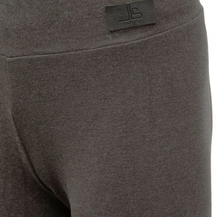 JEAN-LOUIS SCHERRER Legging chaud uni Liora Femme GRIS