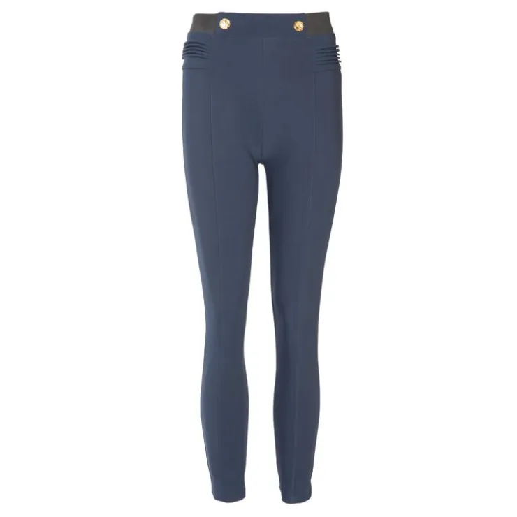 MANOUKIAN Legging Femme BLEU FONCE Outlet