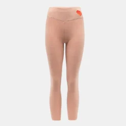 CHANTAL THOMASS Legging fourré myrta avec coeur brodé rouge Femme ROSE Outlet