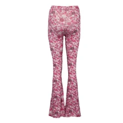ANTIK BATIK Legging martina évasé vintage à fleurs Femme ROSE Discount