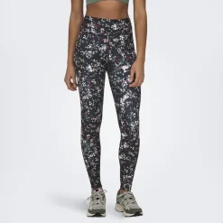 ONLY PLAY Legging e imprimé fleurs Femme NOIR Best