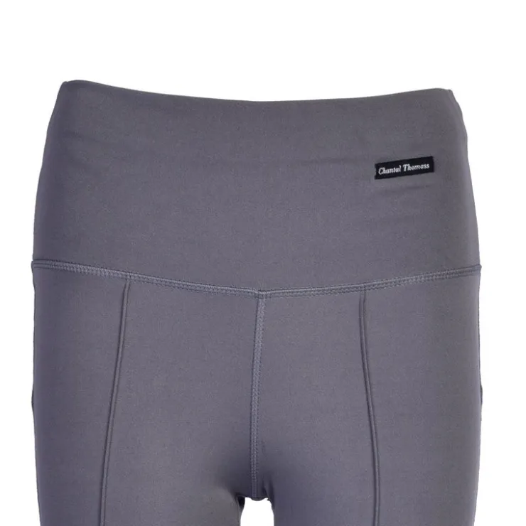 CHANTAL THOMASS Legging slim évasé florette Femme GRIS New