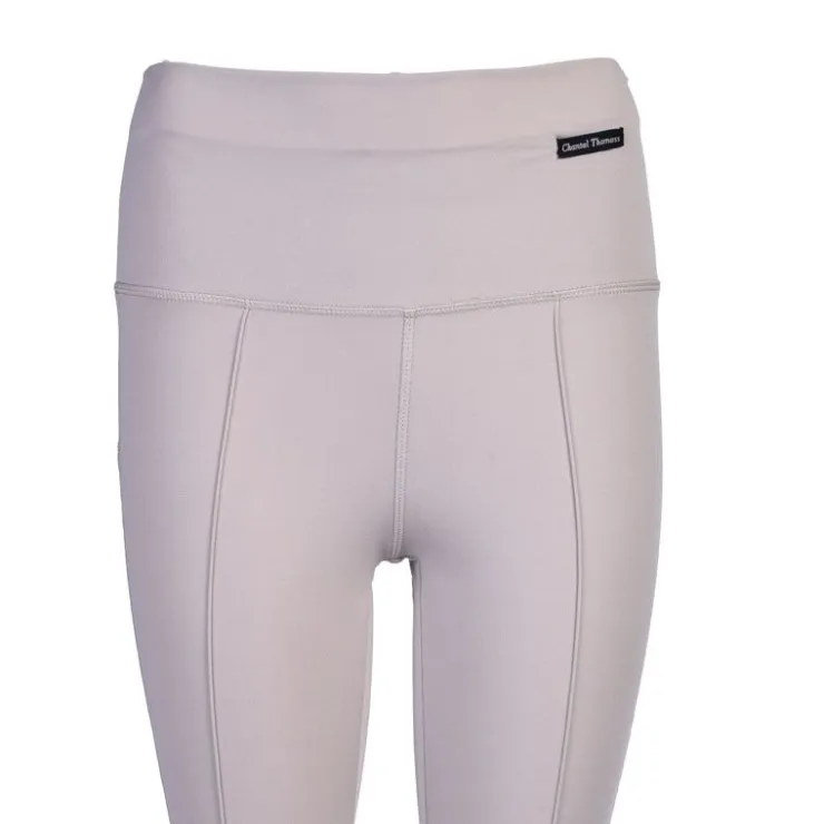 CHANTAL THOMASS Legging slim évasé florette Femme BEIGE Online